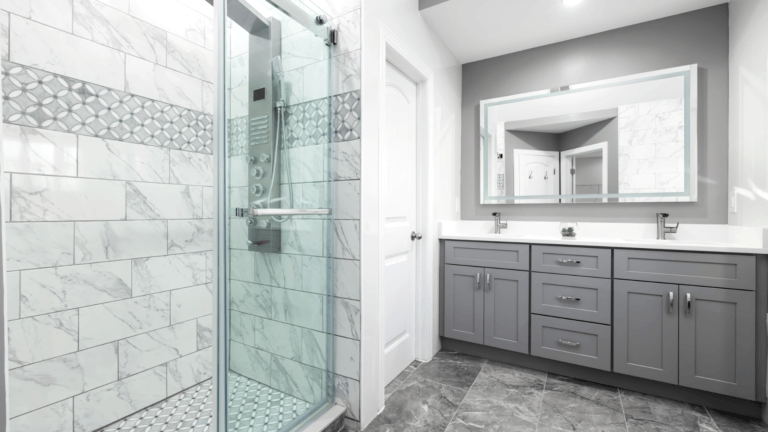 Bathroom after a deep cleaning service in Boston